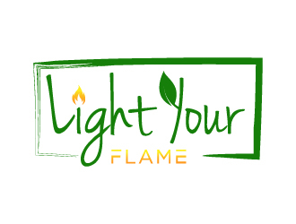 Light Your Flame logo design by twomindz