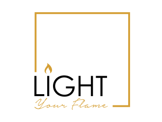 Light Your Flame logo design by GassPoll
