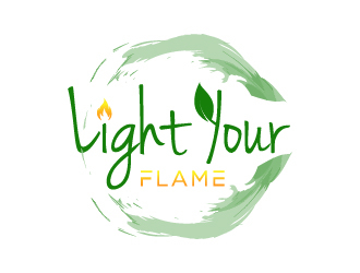 Light Your Flame logo design by twomindz