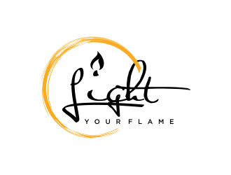 Light Your Flame logo design by GassPoll