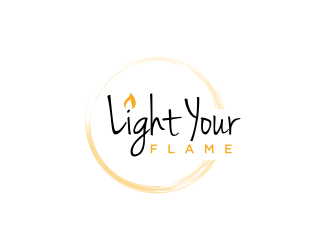Light Your Flame logo design by GassPoll
