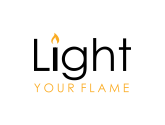 Light Your Flame logo design by GassPoll