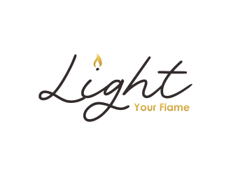 Light Your Flame logo design by GassPoll