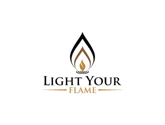Light Your Flame logo design by zinnia