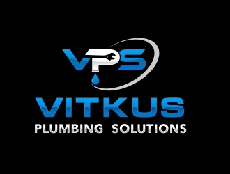 Vitkus Plumbing Solutions  logo design by rizuki