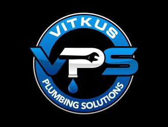Vitkus Plumbing Solutions  logo design by rizuki