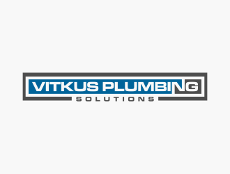 Vitkus Plumbing Solutions  logo design by bebekkwek