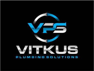 Vitkus Plumbing Solutions  logo design by evdesign