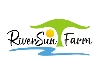 RiverSun Farm logo design by coco