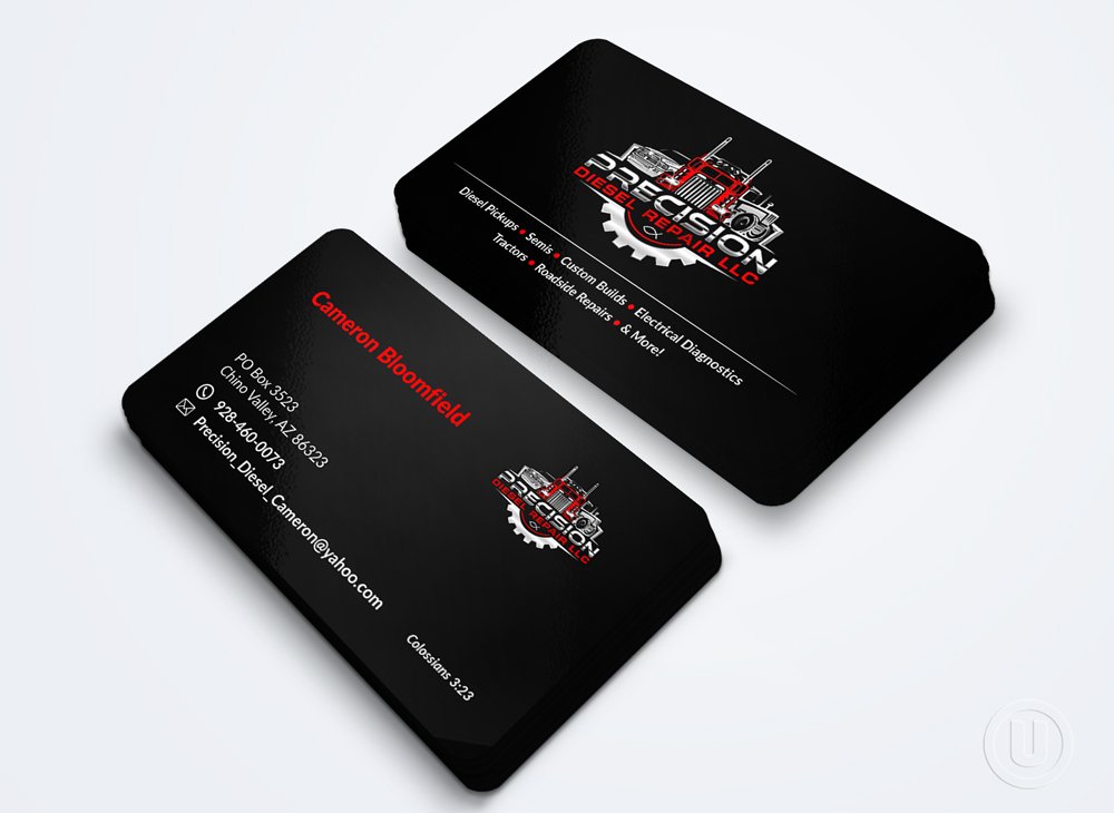 Precision Diesel Repair, LLC logo design by Ulid