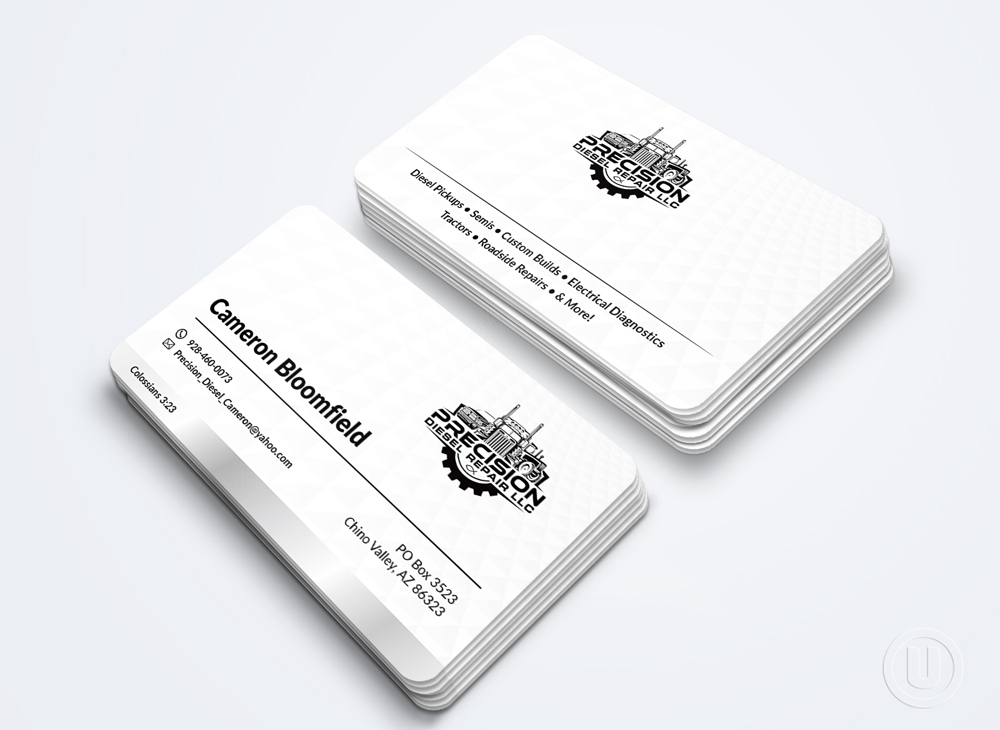 Precision Diesel Repair, LLC logo design by Ulid