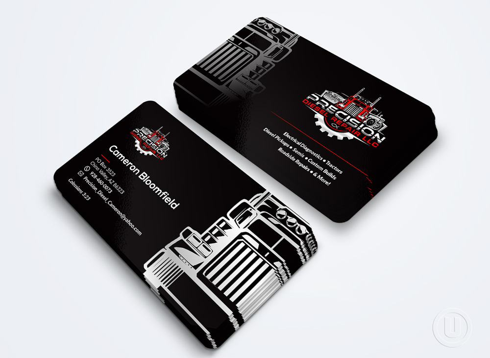 Precision Diesel Repair, LLC logo design by Ulid