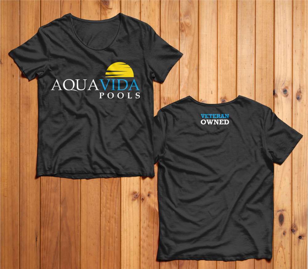 AquaVida Pools logo design by imagine