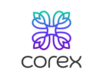 CoreX logo design by nehel