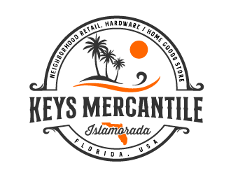 Keys Mercantile logo design by SOLARFLARE