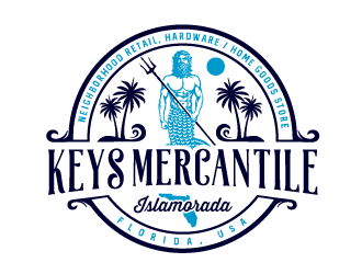 Keys Mercantile logo design by SOLARFLARE