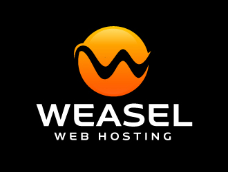 Weasel Web Hosting logo design by ElonStark