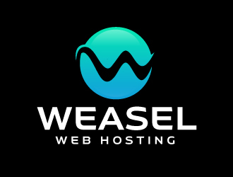 Weasel Web Hosting logo design by ElonStark