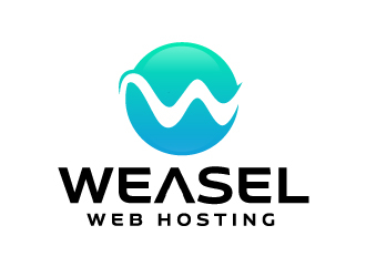 Weasel Web Hosting logo design by ElonStark