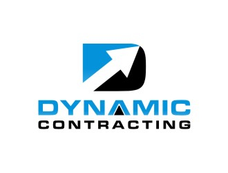Dynamic Contracting logo design by sabyan