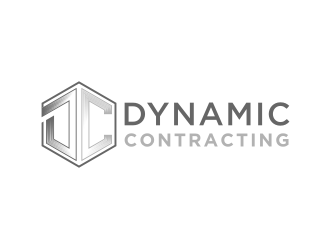 Dynamic Contracting logo design by Artomoro