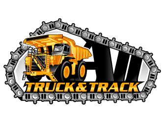 All Truck & Track logo design by Suvendu