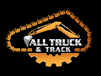 All Truck & Track logo design by Suvendu