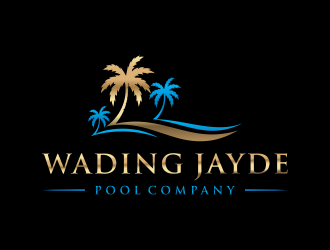 Wading Jayde Pool Company logo design by ozenkgraphic