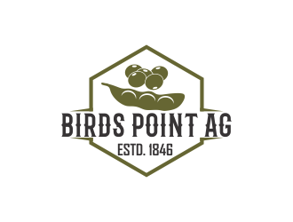 Birds Point Ag logo design by Dhieko