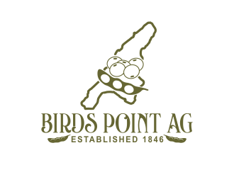 Birds Point Ag logo design by Dhieko