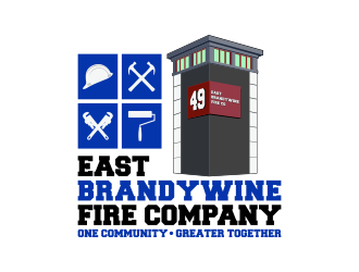 East Brandywine Fire Company  logo design by Kruger