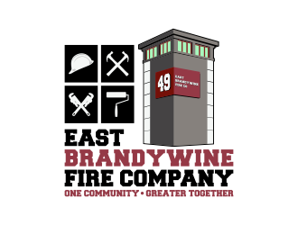 East Brandywine Fire Company  logo design by Kruger