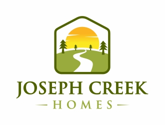 Joseph Creek Homes logo design by Mardhi