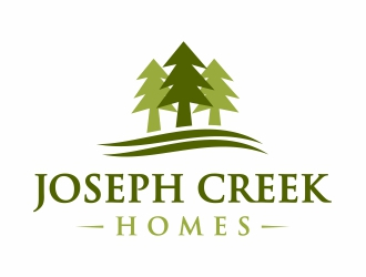 Joseph Creek Homes logo design by Mardhi