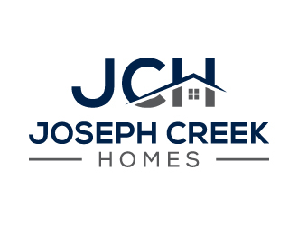 Joseph Creek Homes logo design by DreamCather