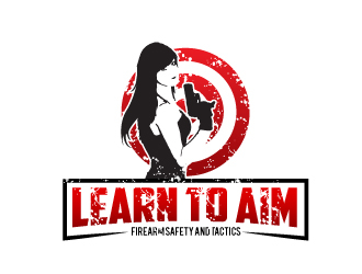 Learn To Aim logo design by karjen