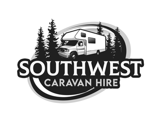 South West Caravan Hire  logo design by kunejo