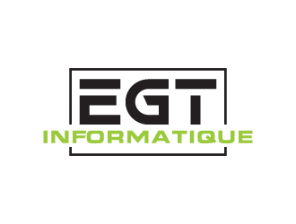 EGT informatique logo design by logogeek