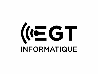 EGT informatique logo design by mukleyRx