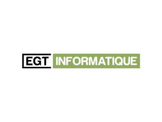 EGT informatique logo design by jafar