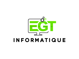 EGT informatique logo design by bluespix