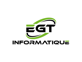 EGT informatique logo design by maseru