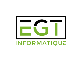 EGT informatique logo design by graphicstar