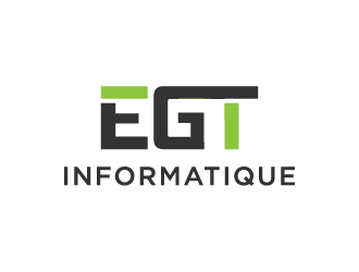 EGT informatique logo design by akilis13