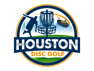 Houston Disc Golf logo design by jaize