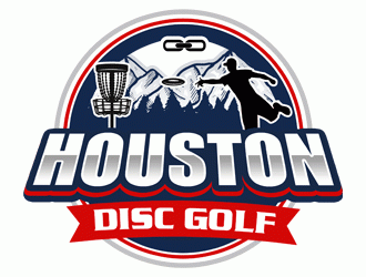 Houston Disc Golf logo design by Bananalicious
