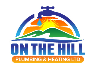 On The Hill Plumbing & Heating Ltd logo design by jaize