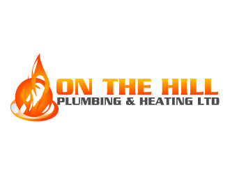 On The Hill Plumbing & Heating Ltd logo design by karjen