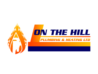 On The Hill Plumbing & Heating Ltd logo design by karjen