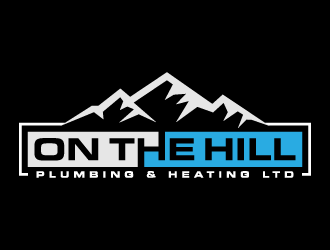 On The Hill Plumbing & Heating Ltd logo design by denfransko